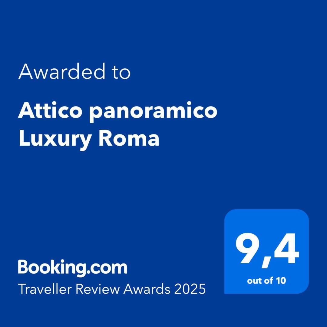 Apartamento Attico panoramico Luxury Roma Exterior foto